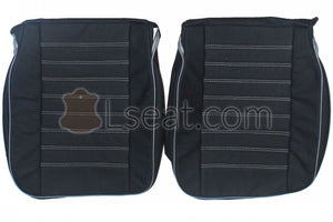 1976-1984 Porsche 924 Custom Real Leather Seat Covers (Front) - lseat