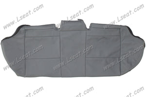 1999-2005 BMW 3-Series Sedan Custom Real Leather Seat Covers (Rear) - lseat
