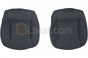 1985-1992 Pontiac Trans Am GTA Custom Real Leather Seat Covers (Rear) - lseat2