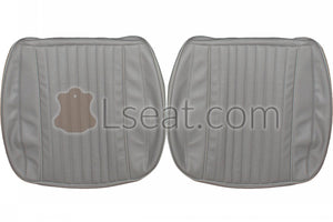 1970-1974 Plymouth Barracuda Custom Real Leather Seat Covers (Front) - lseat2