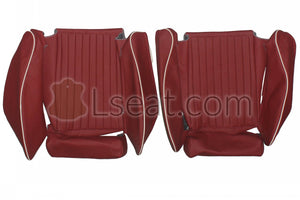 1980 Avanti II Recaro Custom Real Leather Seat Covers (Front) - lseat2