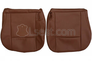 2001-2003 Ford F-150 King Ranch Crew Custom Real Leather Seat Covers (Front) - lseat2