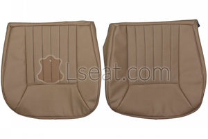 1986-1989 Mercedes Benz W124 300CE Custom Real Leather Seat Covers (Front) - lseat2