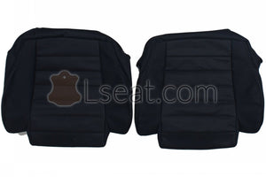 1981-1988 Opel Ascona Convertible Custom Real Leather Seat Covers (Front) - lseat2