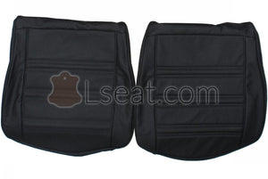 1970 Mercury Cougar XR-7 Standard Custom Real Leather Seat Covers (Front) - lseat2
