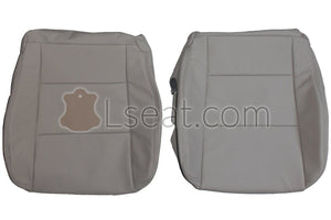 1998-2007 Toyota Land Cruiser J100 Custom Real Leather Seat Covers (Front) - lseat2