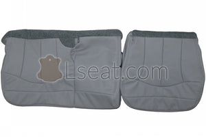 1999-2001 Ford F150 Lariat 60/40 Custom Real Leather Seat Covers (Front) - lseat2