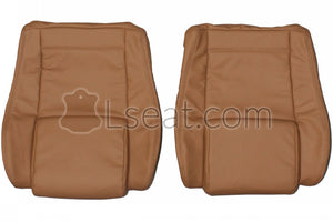 1984-1988 Pontiac Fiero Custom Real Leather Seat Covers (Front) - lseat2