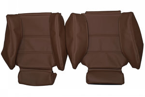 1987-1993 BMW E30 Sport 325 318 Custom Real Leather Seat Covers (Front) - lseat2