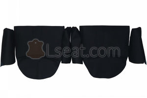 1993-1998 Porsche 911 993 Custom Real Leather Seat Covers (Rear) - lseat2
