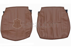 1986-1993 Volvo 240 Custom Real Leather Seat Covers (Front) - lseat2