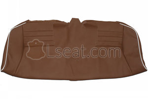 1983-1988 Jaguar XJS Rear Custom Real Leather Seat Covers (Rear) - lseat2