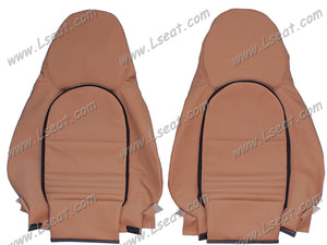 1998-2004 Porsche 911 996 Custom Real Leather Seat Covers (Front) - lseat