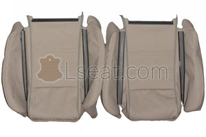 1995-1996 Jaguar XJS Custom Real Leather Seat Covers (Front) - lseat2