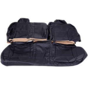 2008-2013 Nissan Rogue Custom Real Leather Seat Covers (Rear) - lseat