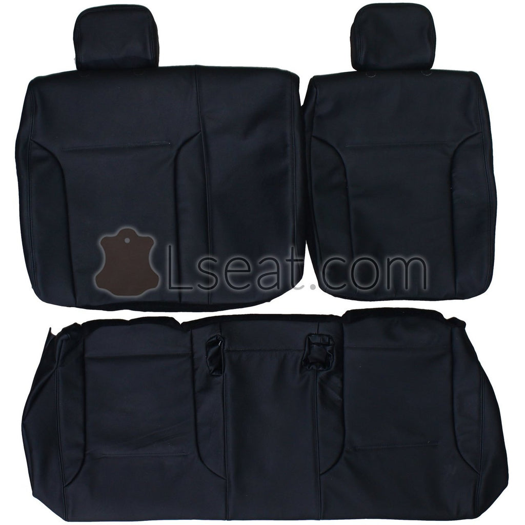 2012-2017 Volkswagen Jetta SE Custom Real Leather Seat Covers (Rear) - lseat2