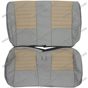 2001 Ford Mustang SVT Cobra Custom Real Leather Seat Covers (Rear) - lseat