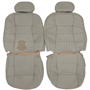 1998-2002 Lincoln Navigator Custom Real Leather Seat Covers (Front) - lseat