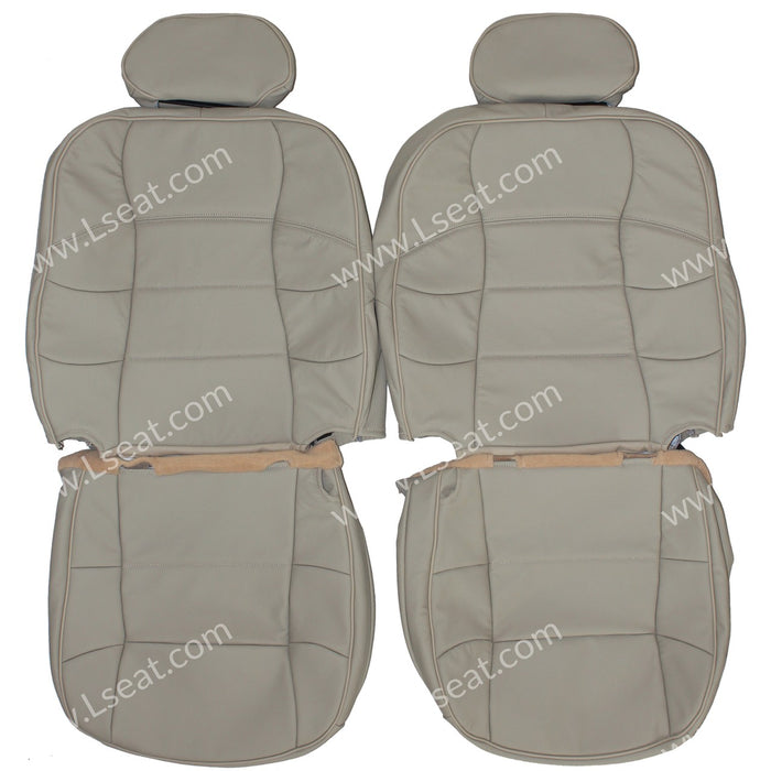 1998-2002 Lincoln Navigator Custom Real Leather Seat Covers (Front)