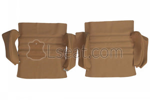 1976-1984 Porsche 911 Carrera Custom Real Leather Seat Covers (Rear) - lseat2