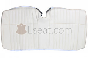 1963 Cadillac Eldorado Custom Real Leather Seat Covers (Rear) - lseat2