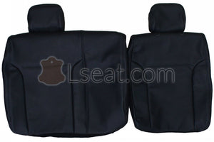 2012-2017 Volkswagen Jetta SE Custom Real Leather Seat Covers (Rear) - lseat2