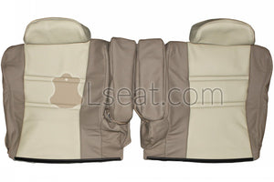 1990-1997 Toyota Land Cruiser J80 Custom Real Leather Seat Covers (Rear) - lseat2