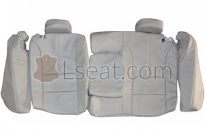 2014-2017 Chevrolet Impala Custom Real Leather Seat Covers (Rear) - lseat2