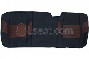 2008 Ford F250 Harley Davidson Custom Real Leather Seat Covers (Rear) - lseat2