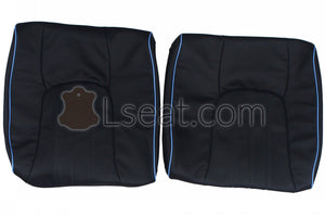 2001-2008 Hyundai Tiburon Custom Real Leather Seat Covers (Rear) - lseat2