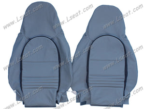 1998-2004 Porsche 911 996 Custom Real Leather Seat Covers (Front) - lseat