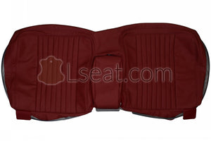 1981-1984 Cadillac DeVille Coupe Custom Real Leather Seat Covers (Rear) - lseat2