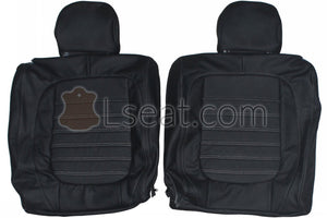 2011-2017 Volkswagen Beetle Custom Real Leather Seat Covers (Rear) - lseat2
