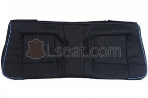 2001-2008 Hyundai Tiburon Custom Real Leather Seat Covers (Rear) - lseat2