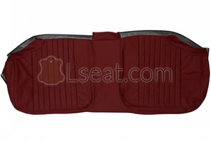 1981-1984 Cadillac DeVille Coupe Custom Real Leather Seat Covers (Rear) - lseat2