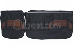 2008 Ford F150 Harley Davidson Custom Real Leather Seat Covers (Rear) - lseat2