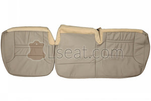 1999-2005 Ford Excursion Custom Real Leather Seat Covers (Rear) - lseat2