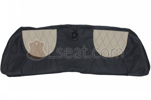 1996-2006 Jaguar XK8 X100 Custom Real Leather Seat Covers (Rear) - lseat2