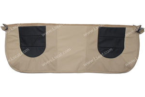 1999 Ford F250 F350 Lariat Custom Real Leather Seat Covers (Rear) - lseat