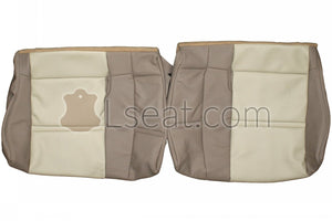 1990-1997 Toyota Land Cruiser J80 Custom Real Leather Seat Covers (Rear) - lseat2
