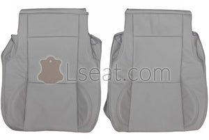 1996-2002 Volvo C70 Coupe Custom Real Leather Seat Covers (Front) - lseat2