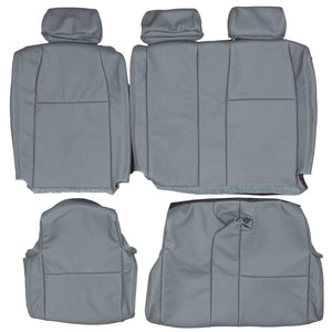2003-2008 Honda Pilot Custom Real Leather Seat Covers (3rd Row) - lseat2