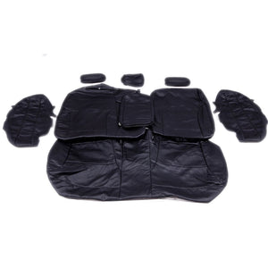 2011-2014 Hyundai Sonata Custom Real Leather Seat Covers (Rear) - lseat