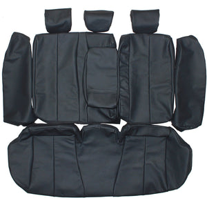 2006-2010 Hyundai Sonata Custom Real Leather Seat Covers (Rear) - lseat