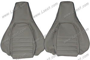 1984-1989 Porsche 911 Carrera Custom Real Leather Seat Covers (Front) - lseat