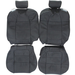 2001-2003 Ford F150 250 350 Custom Real Leather Seat Covers (Front) - lseat
