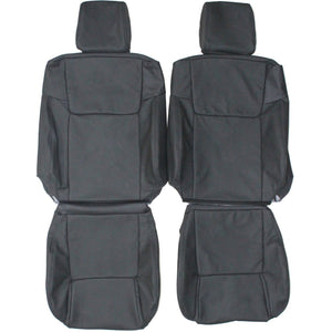 2006-2010 Jeep Commander Custom Real Leather Seat Covers (Front) - lseat