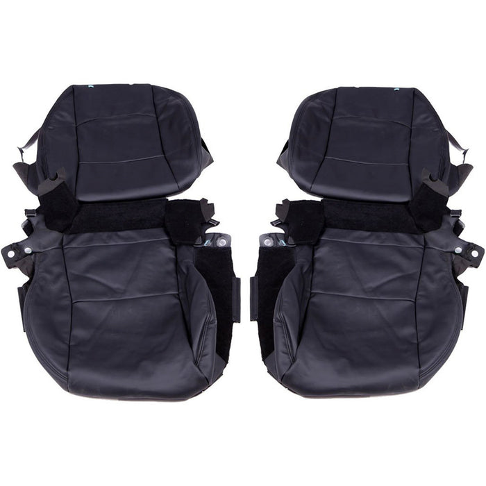 2008-2012 Chevrolet Malibu Custom Real Leather Seat Covers (Front)
