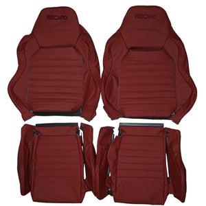Recaro Speed Racing SR-D Custom Real Leather Seat Covers (Front) - lseat2