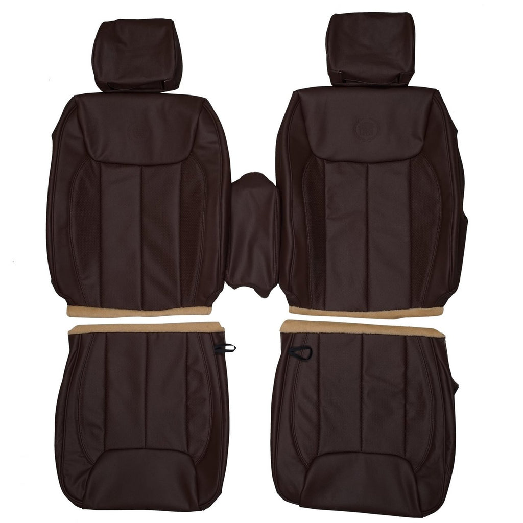 2006-2011 Cadillac DTS Custom Real Leather Seat Covers (Front) - lseat2